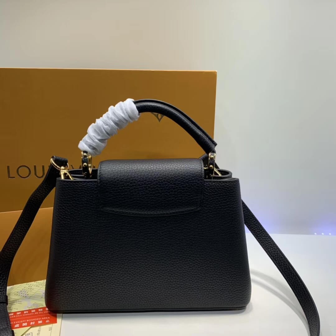 Louis Vuitton Taurillon Leather Capucines PM M52963