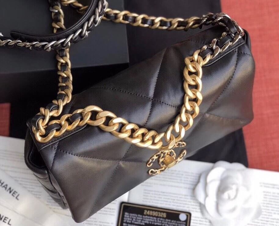 Chanel 19 Lambskin Flap Bag AS1160