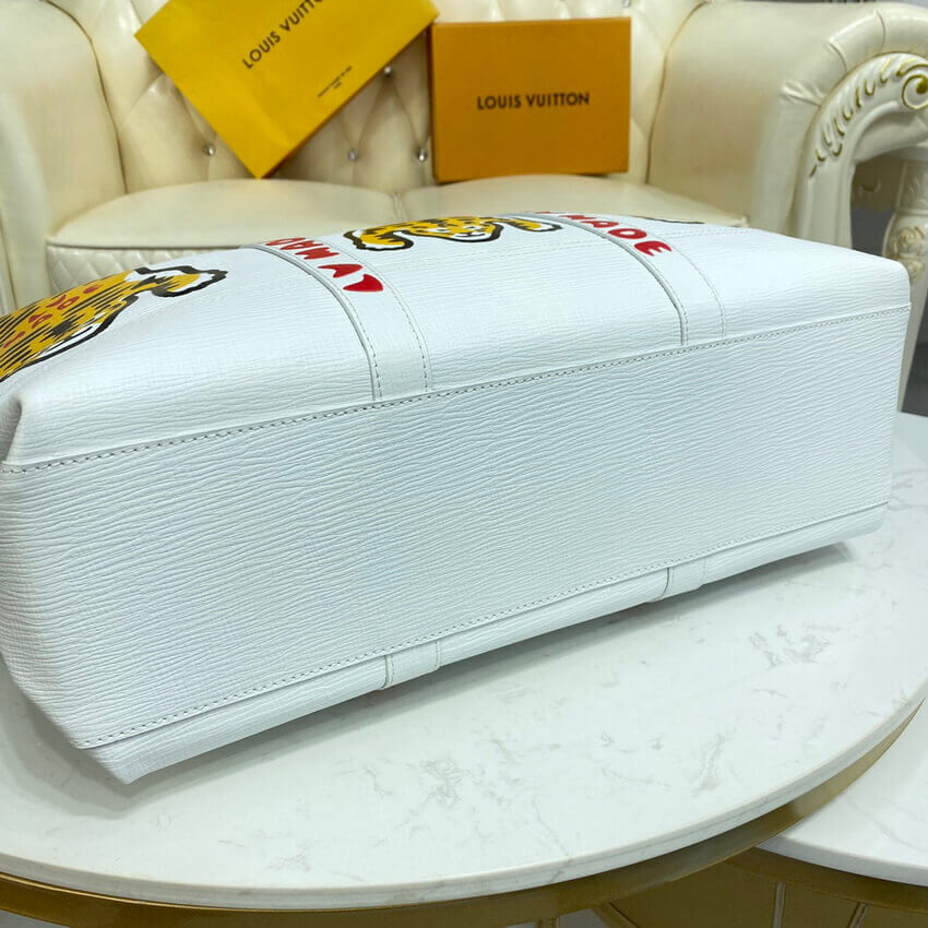 Louis Vuitton x Nigo Tote Journey M59366 White