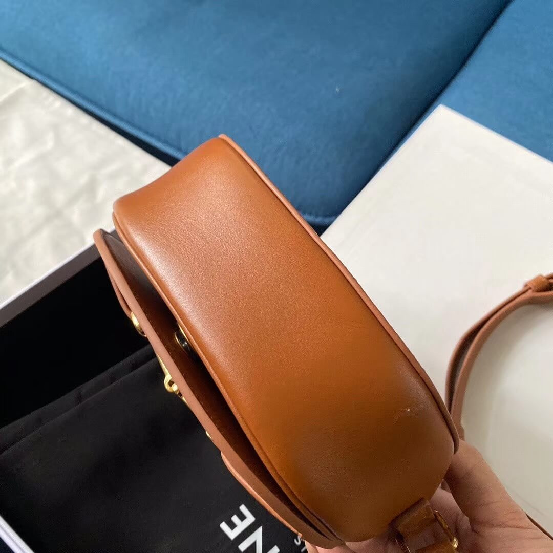 Celine Small Crecy Bag In Natural Calfskin 191363