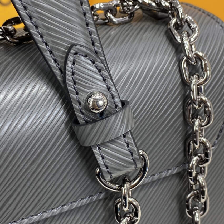 Louis Vuitton Epi Leather Twist MM M56530 Gray