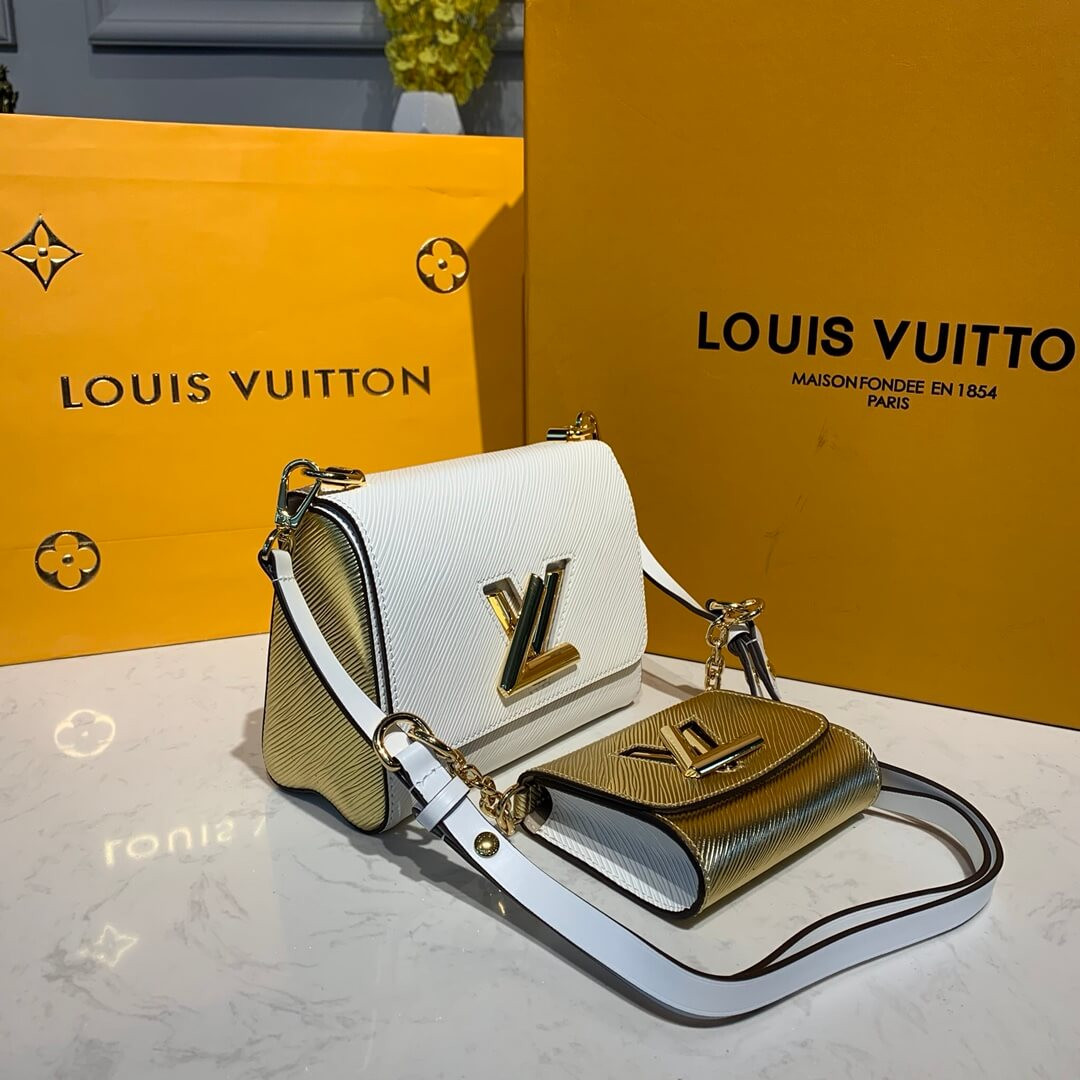 Louis Vuitton Twist PM And Twisty M55685 White/Gold
