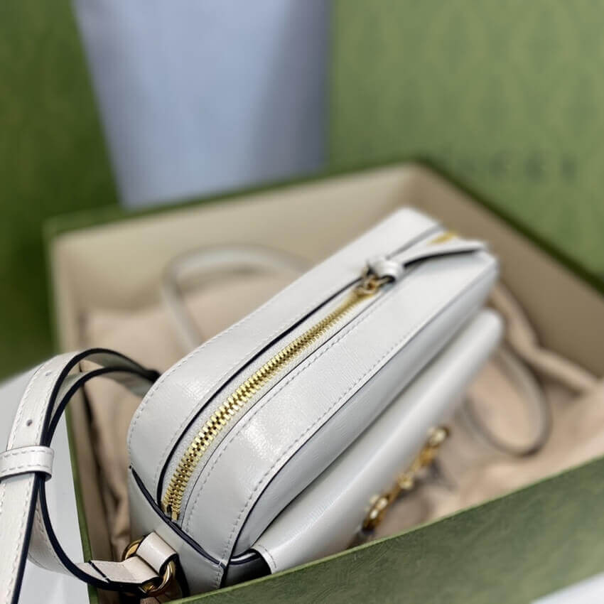 Gucci Horsebit 1955 Small Leather Shoulder Bag 645454