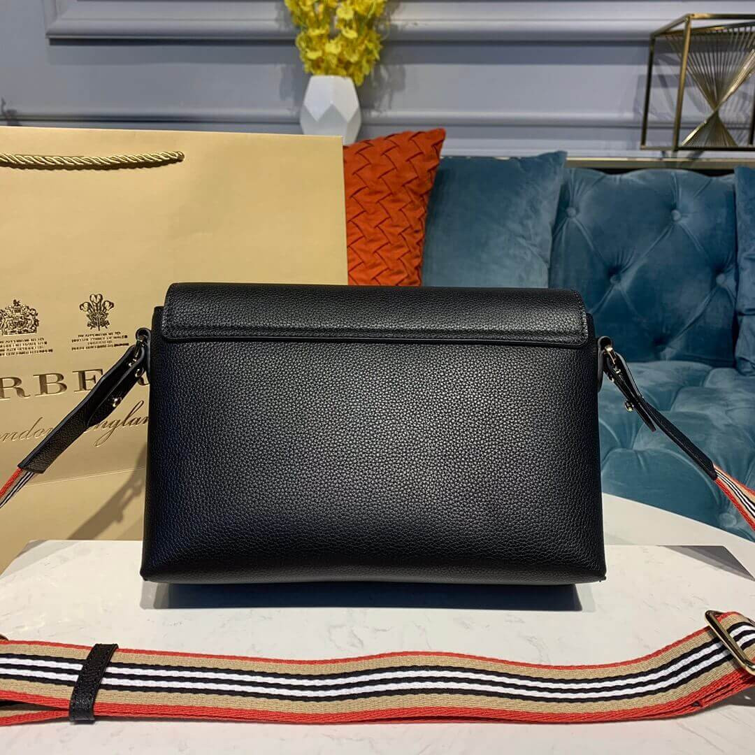 Burberry Grainy Leather Note Crossbody Bag 80174621