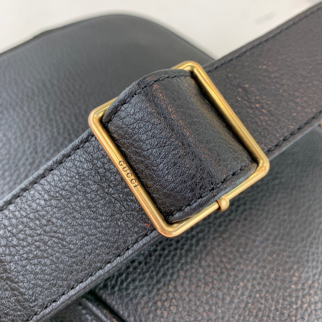 Gucci Print Leather Shoulder Bag 574803