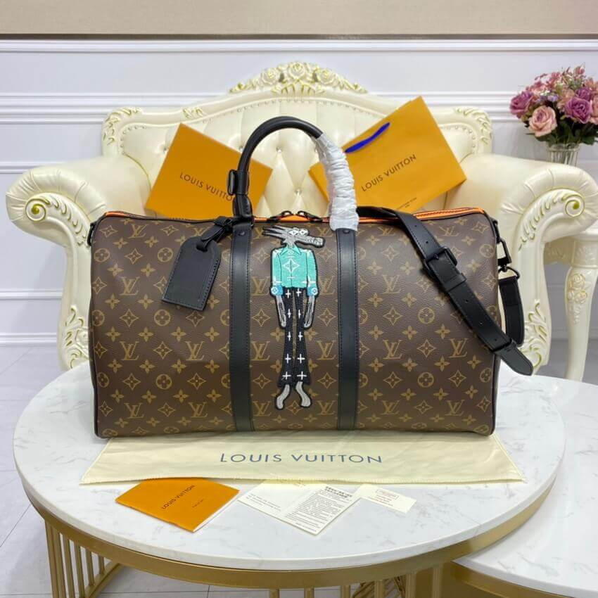 Louis Vuitton X Virgil Abloh Keepall Bandouliere 50 M45616