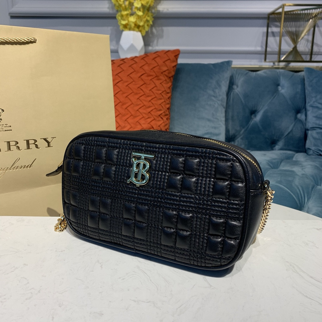 Burberry Quilted Lambskin Camera Bag 80211731