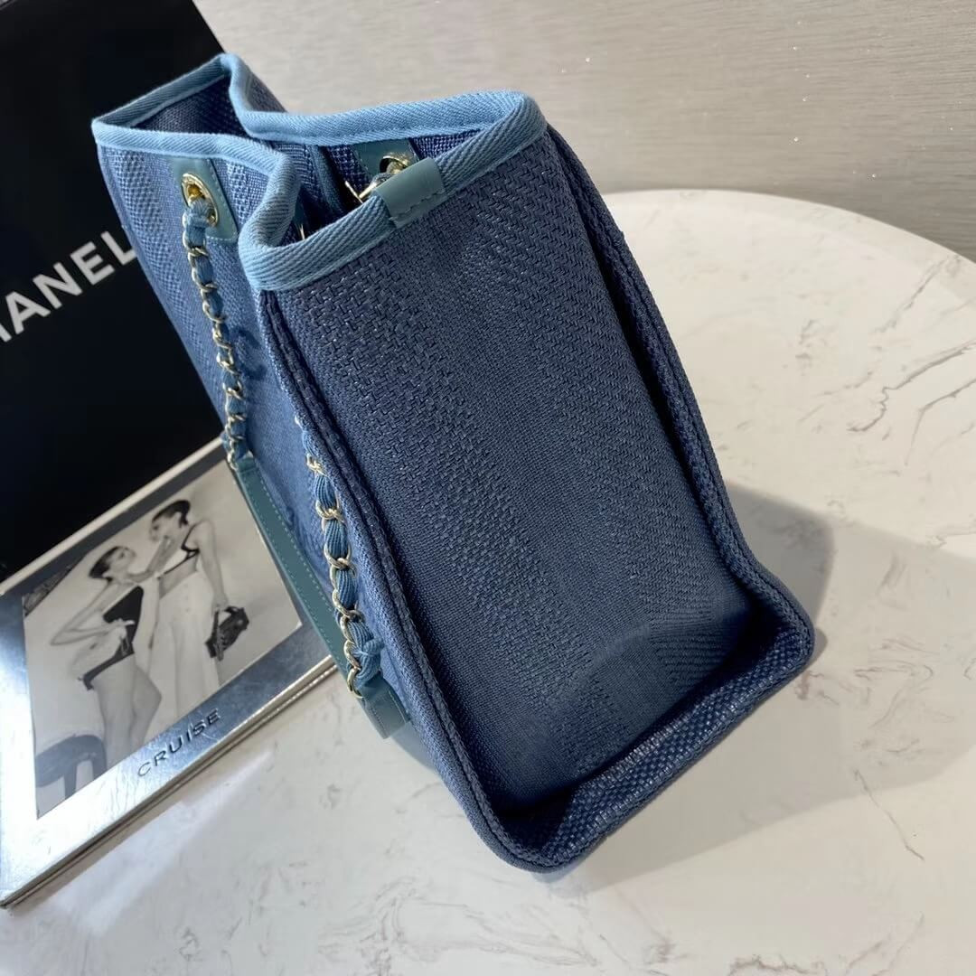 Chanel Mixed Fibers Shopping Bag PM A66939