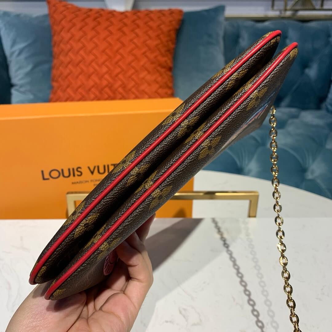 Louis Vuitton Print Double Zip Pochette M67561