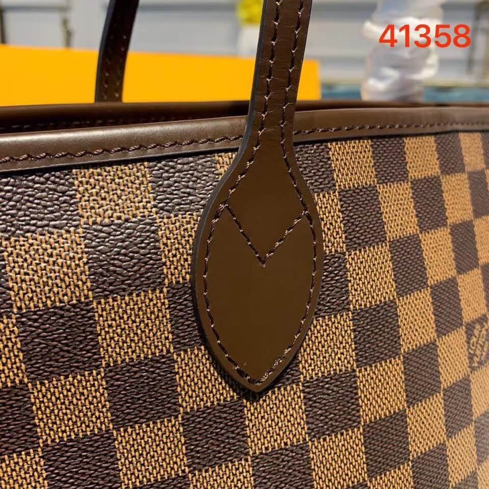 Louis Vuitton Damier Ebene Canvas Neverfull MM N41358