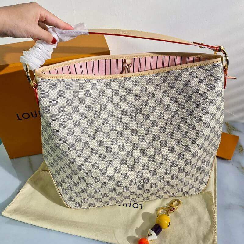 Louis Vuitton Damier Azur Canvas Delightful MM N41448