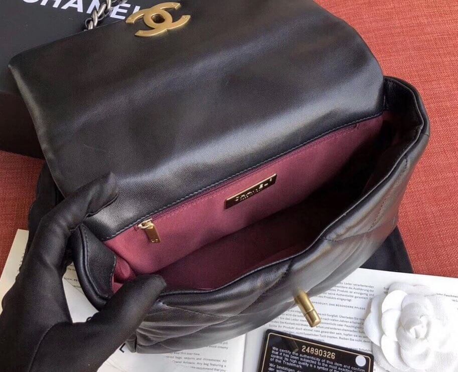 Chanel 19 Lambskin Flap Bag AS1160