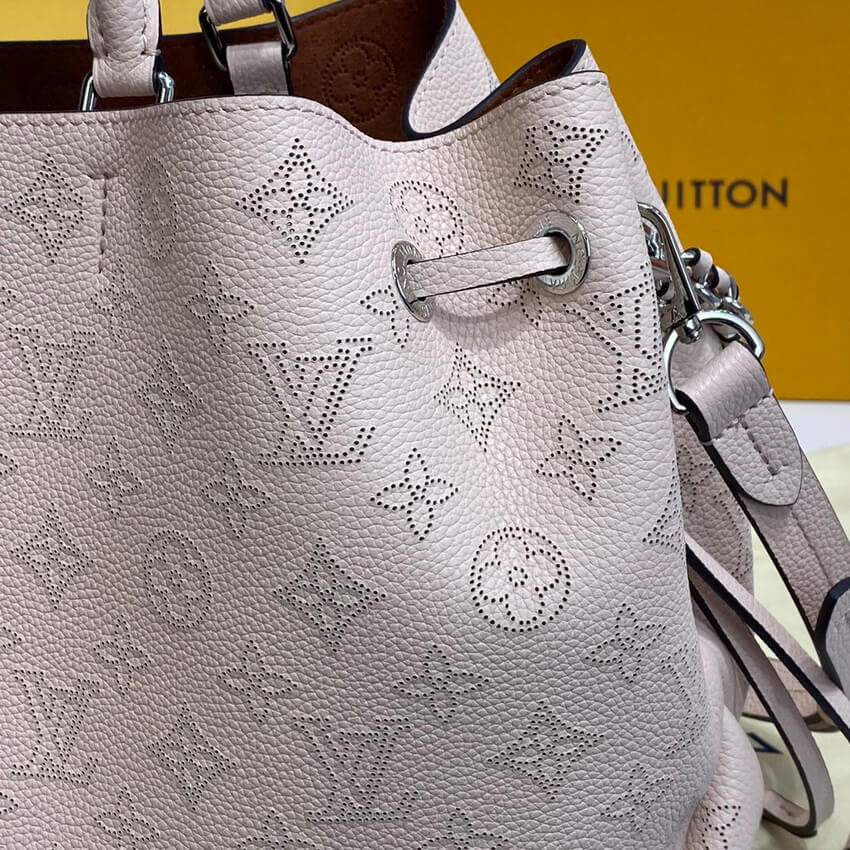 Louis Vuitton Mahina Calf Leather Bella Tote M59203 Cream