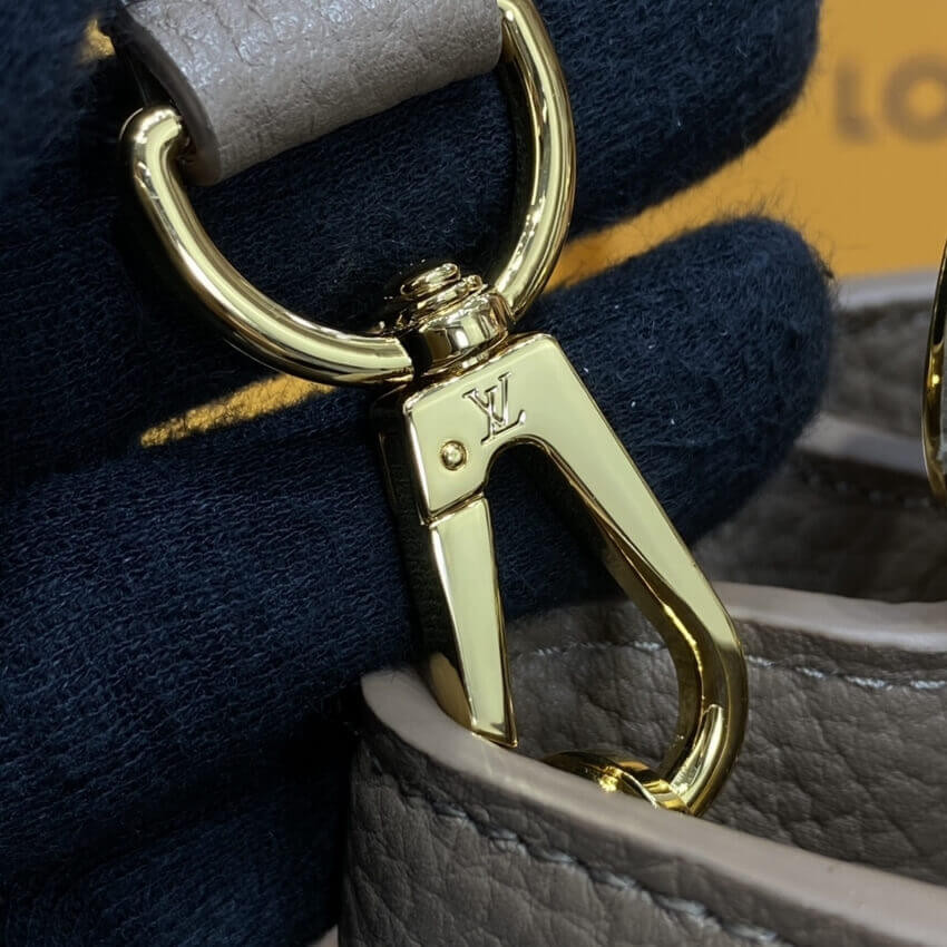 Louis Vuitton Taurillon Leather and Python Capucines BB M57539