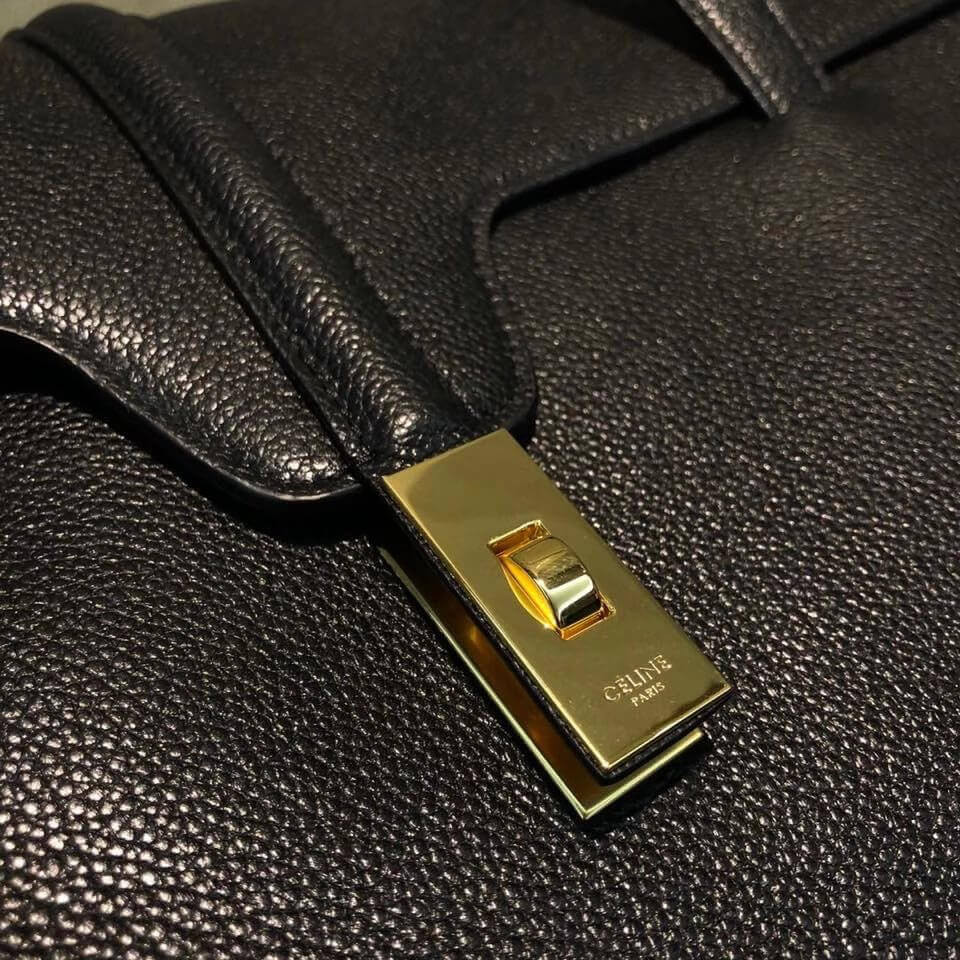 Celine Large Soft 16 Bag In Supple Grained Calfskin 194043