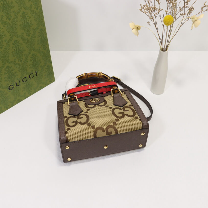 Gucci Diana Jumbo GG Mini Tote Bag 655661