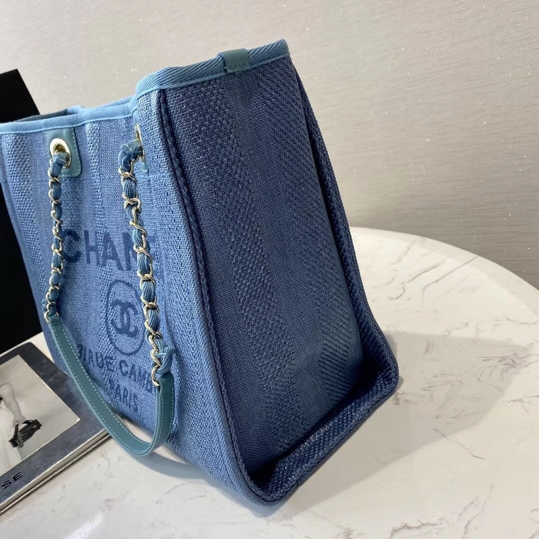 Chanel Mixed Fibers Shopping Bag PM A66939