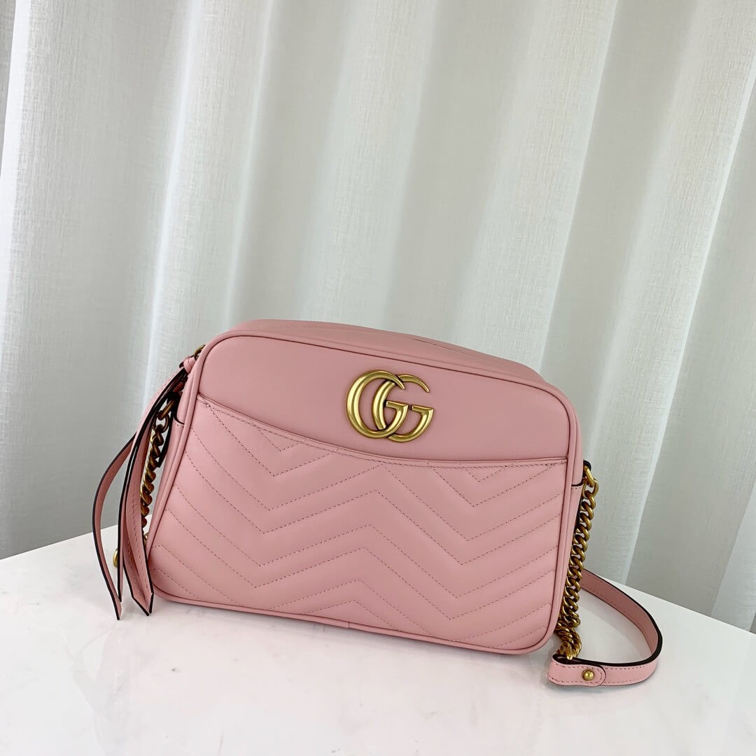 Gucci GG Marmont Medium Matelasse Shoulder Bag 443499