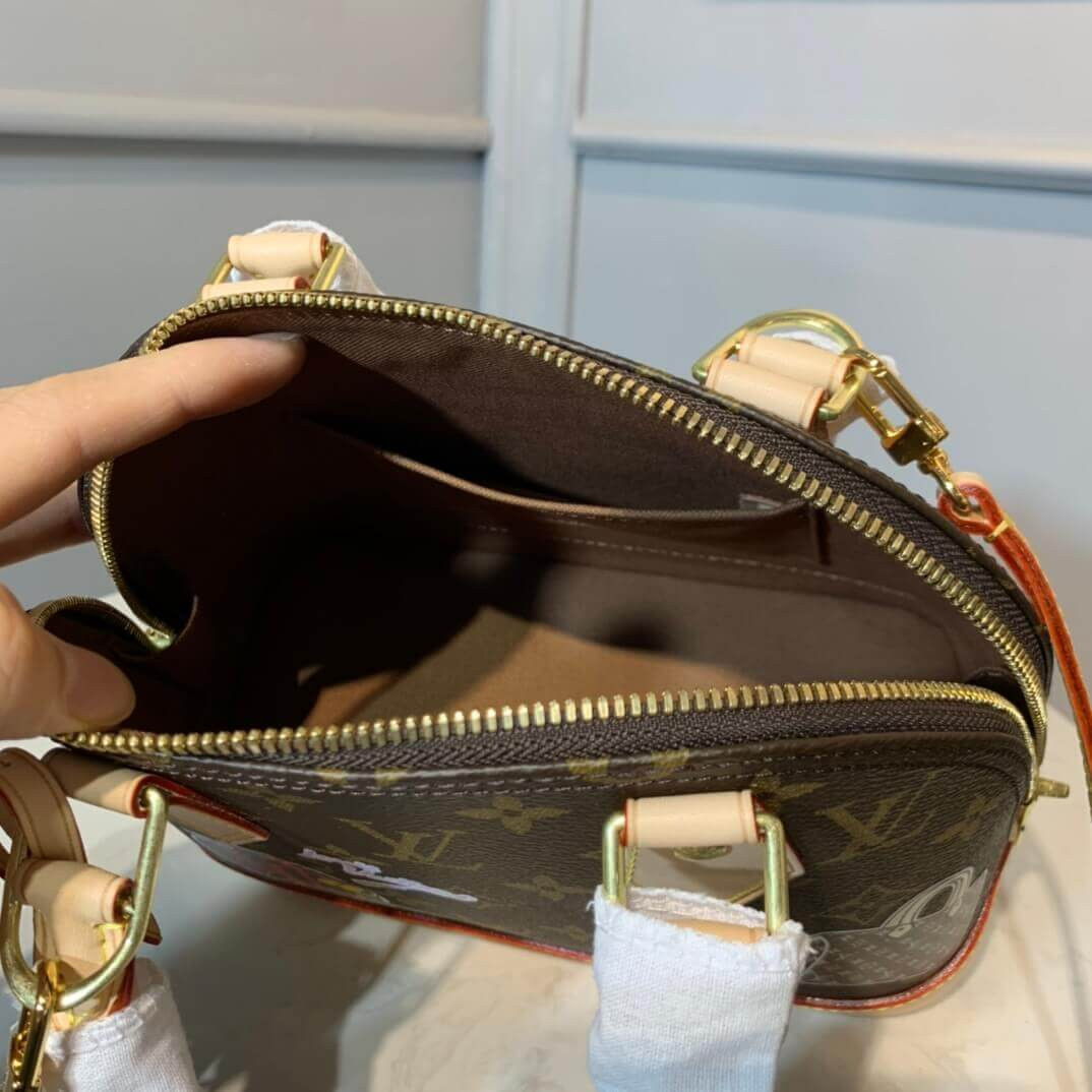 Louis Vuitton Alma BB with Stickers M53152