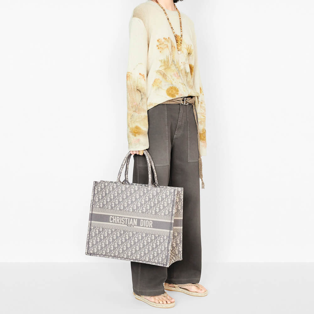 Christian Dior Book Tote Oblique M1286