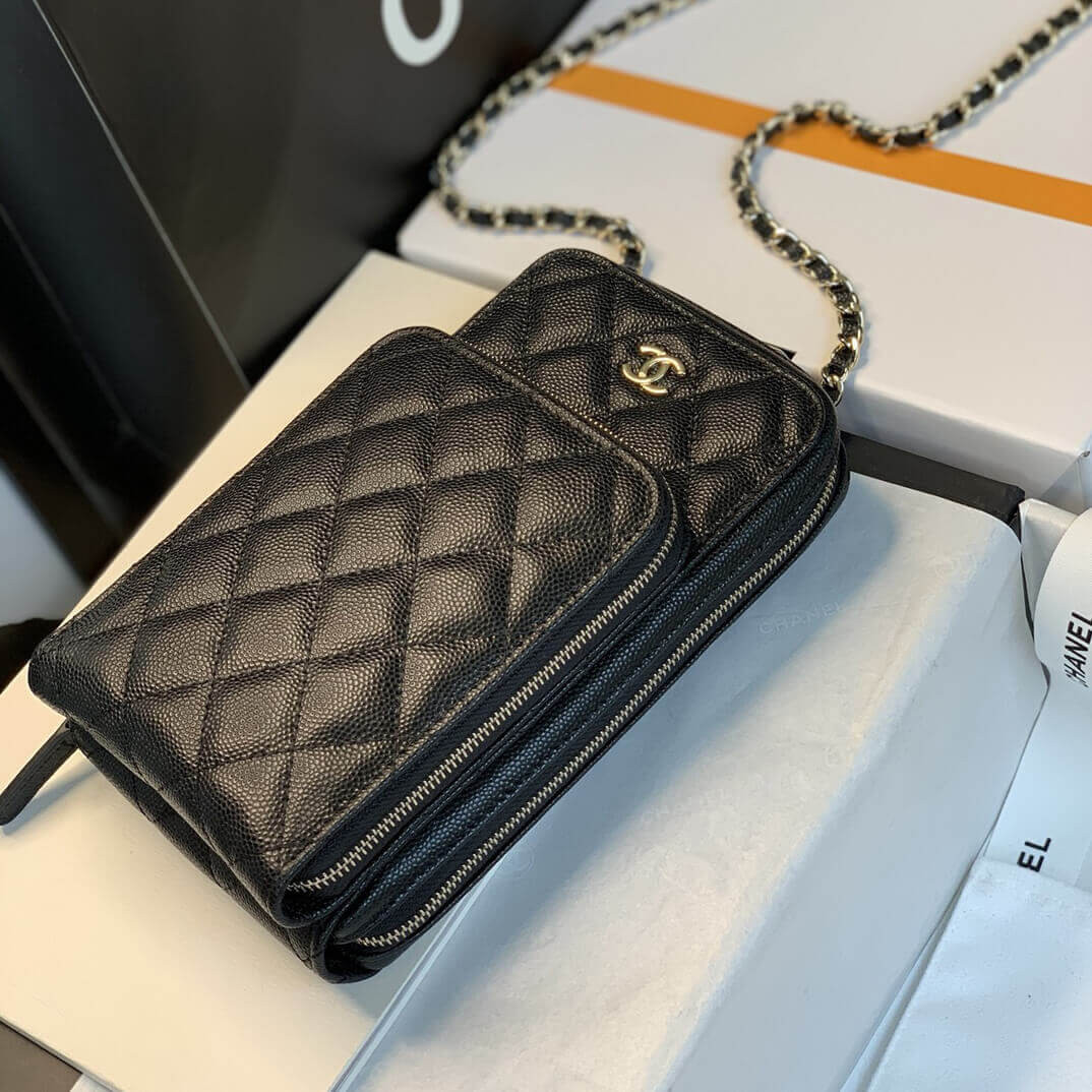 Chanel Phone Bag With Chain B01963