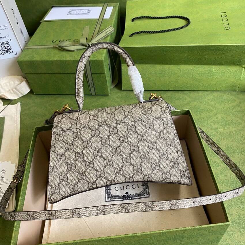 Gucci x Balenciaga Hourglass Small Top Handle Bag 658575