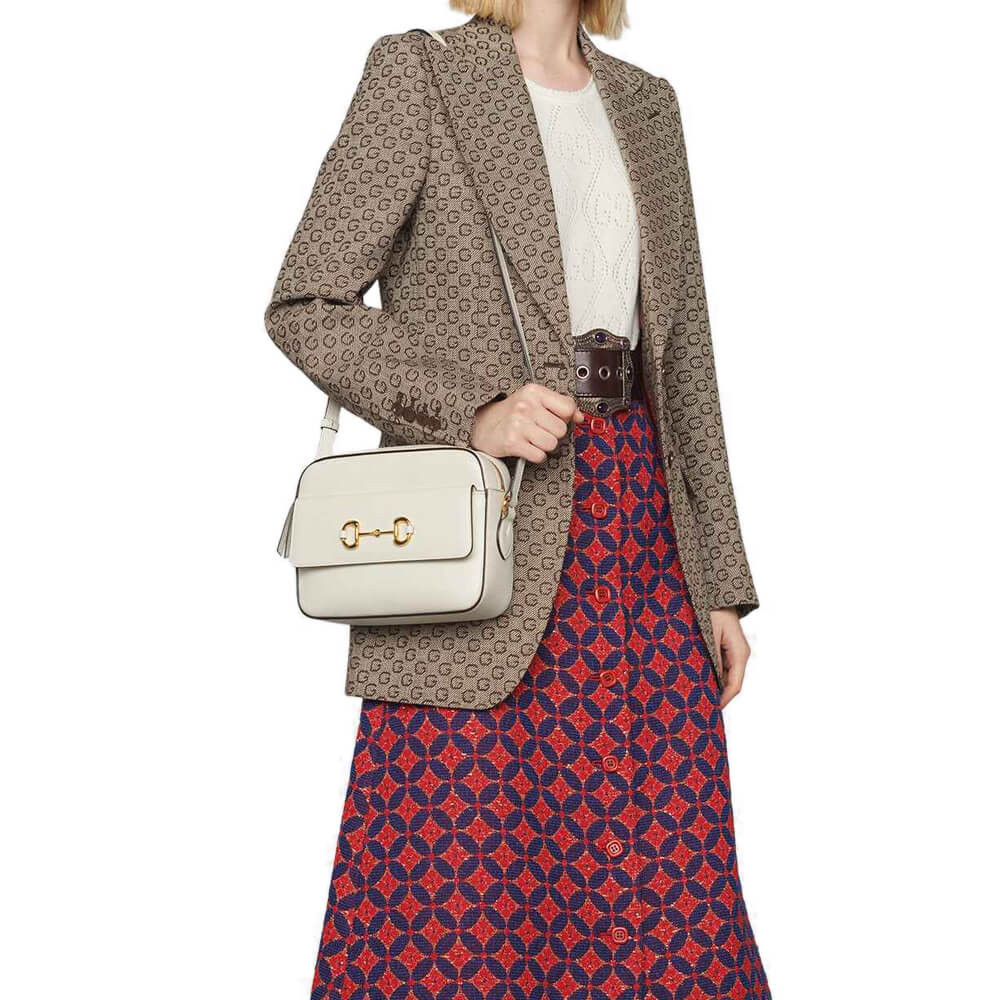 Gucci Horsebit 1955 Small Leather Shoulder Bag 645454