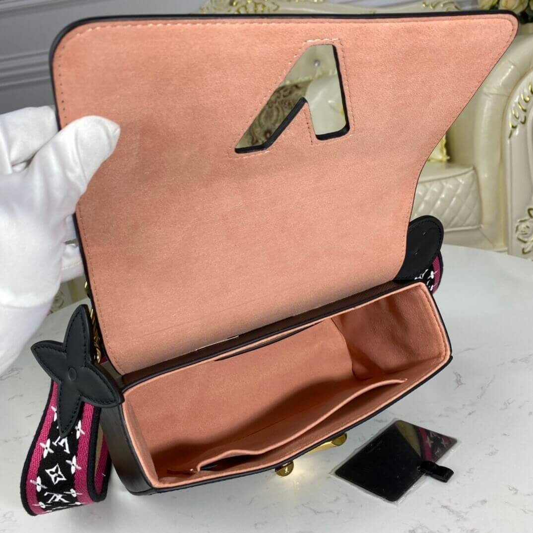 Louis Vuitton Wide Embroidered Strap Twist PM M57049