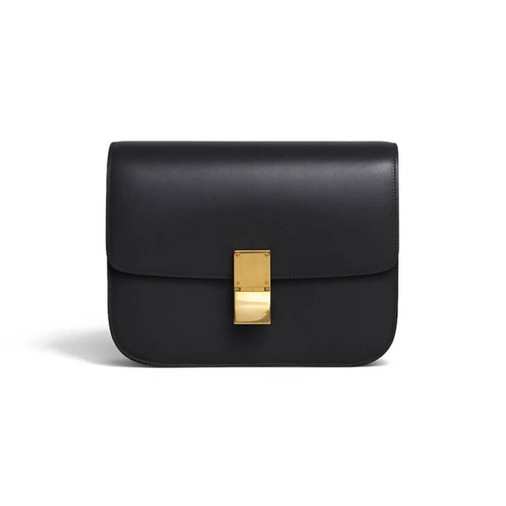 Celine Medium Classic Bag in Box Calfskin 189173