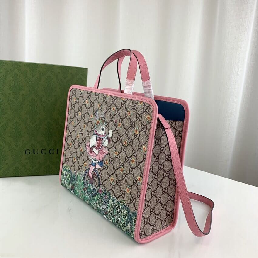 Gucci Yuko Higuchi Tote Bag 630542 Rabbit Print
