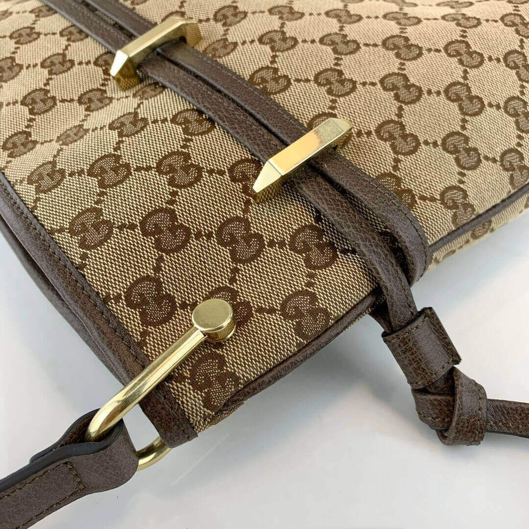 Gucci 1955 Horsebit GG Canvas Messenger Bag 602089