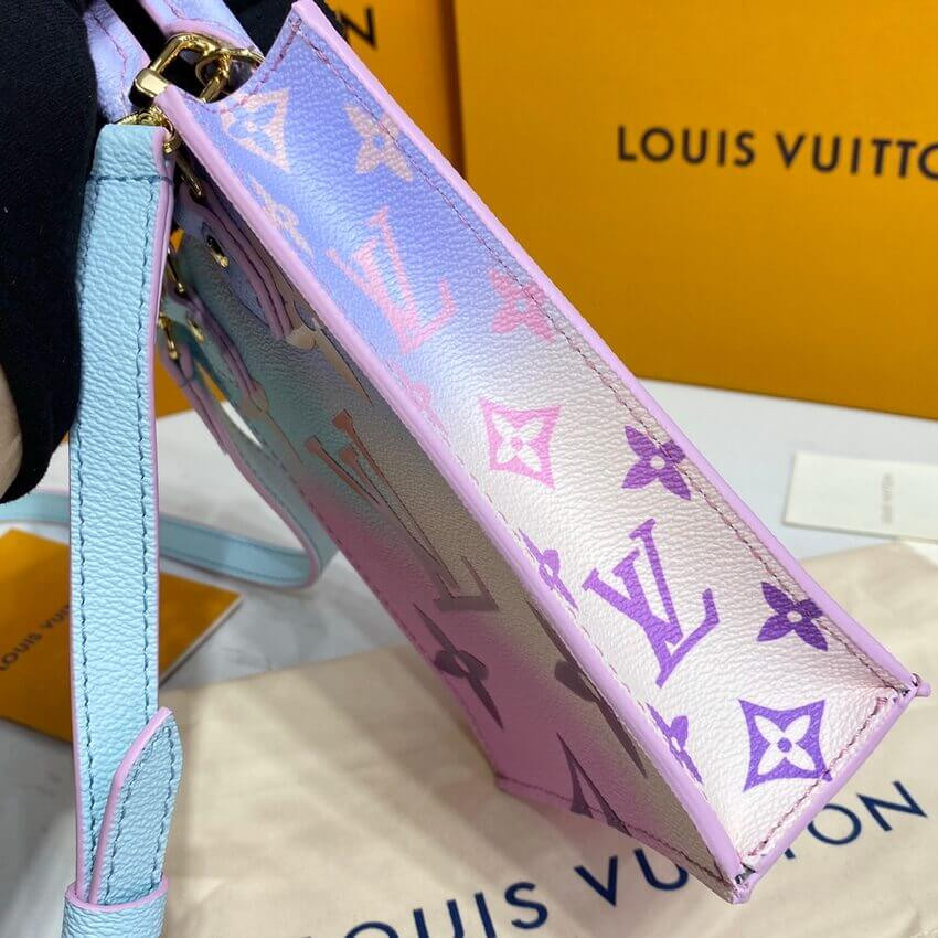 Louis Vuitton Petit Sac Plat M81341 Sunrise Pastel