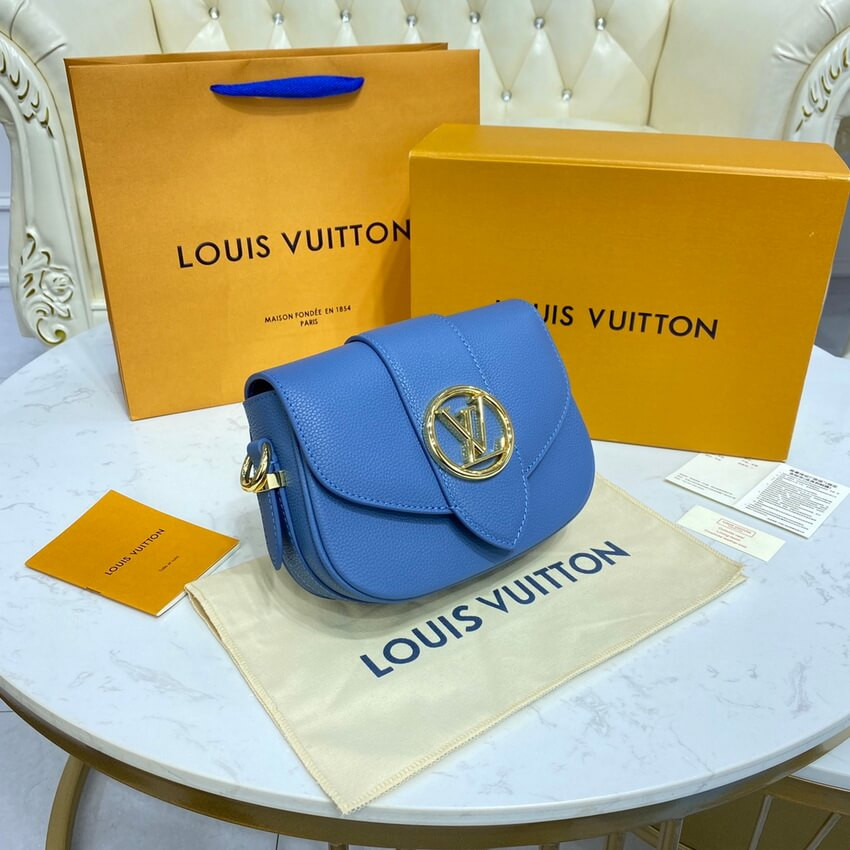 Louis Vuitton LV Pont 9 Soft PM M58964 Blue