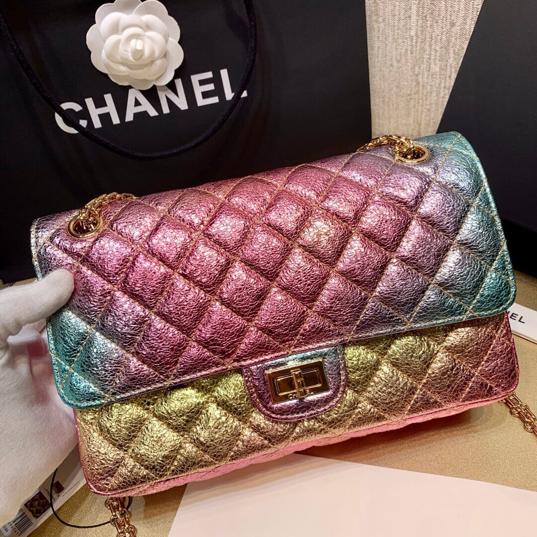 Chanel Rainbow Reissue 2.55 Flap Bag A37586
