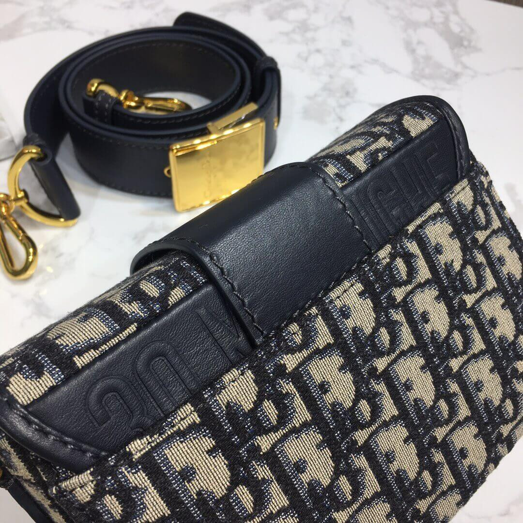 Christian Dior Oblique 30 Montaigne Box Bag M9204