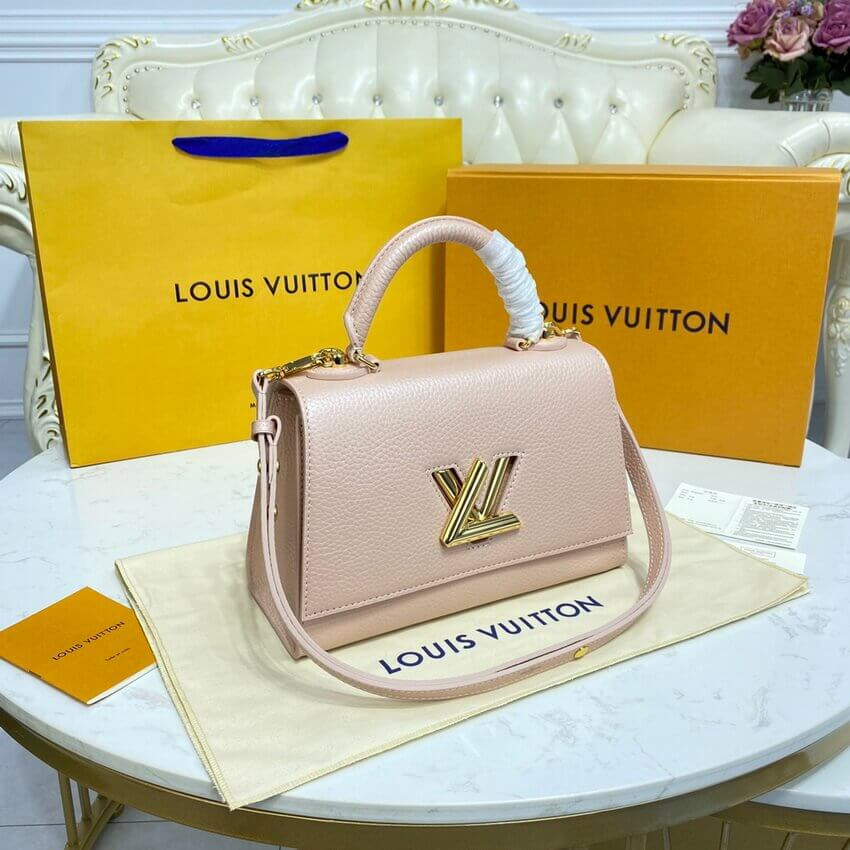Louis Vuitton Twist One Handle PM M59236 Champagne Metallise