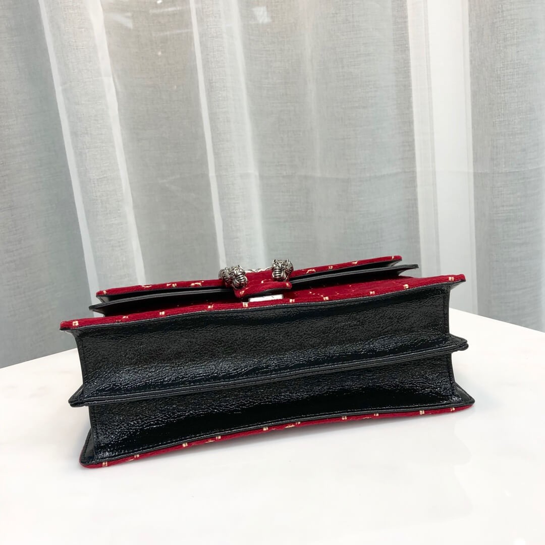 Gucci Dionysus GG Velvet Small Shoulder Bag 400249