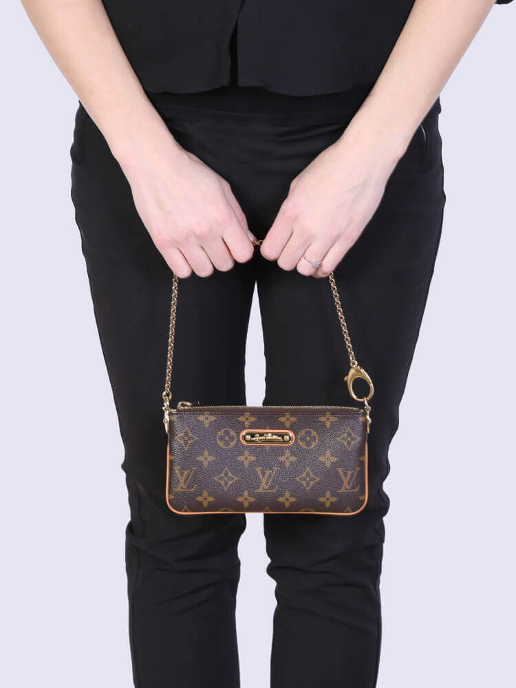 Louis Vuitton Monogram Pochette Milla MM M60094