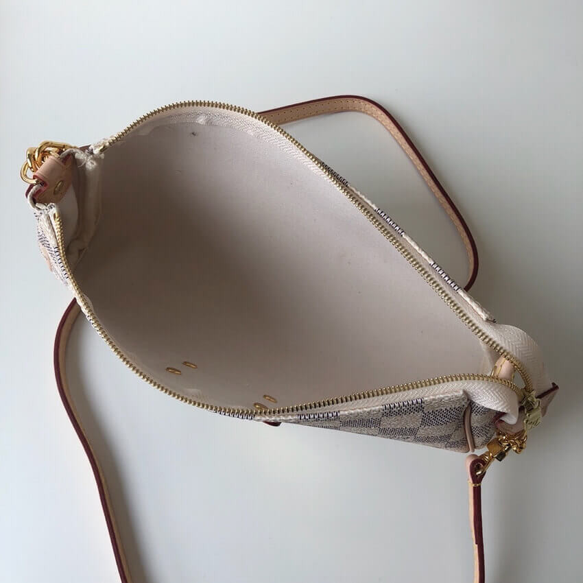 Louis Vuitton Damier Azur Canvas Eva Clutch N55214