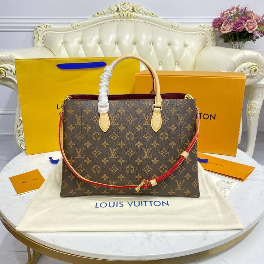 Louis Vuitton Monogram Canvas Flower Tote M43551