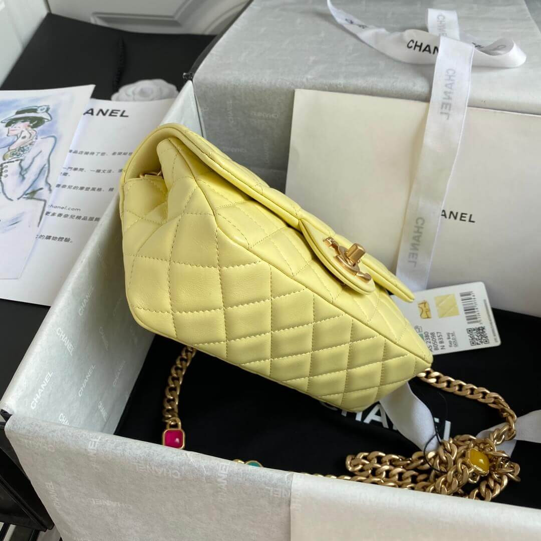 Chanel Resin Flap Bag AS2380