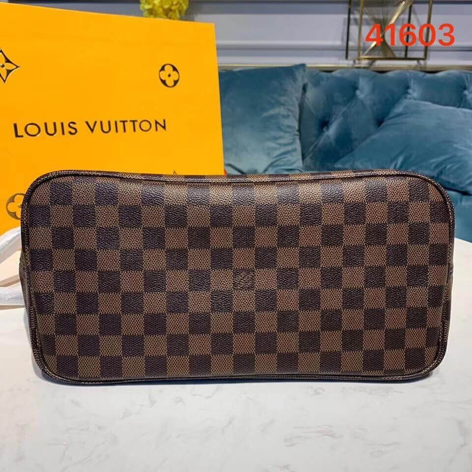 Louis Vuitton Damier Ebene Canvas Neverfull MM N41603 Pink