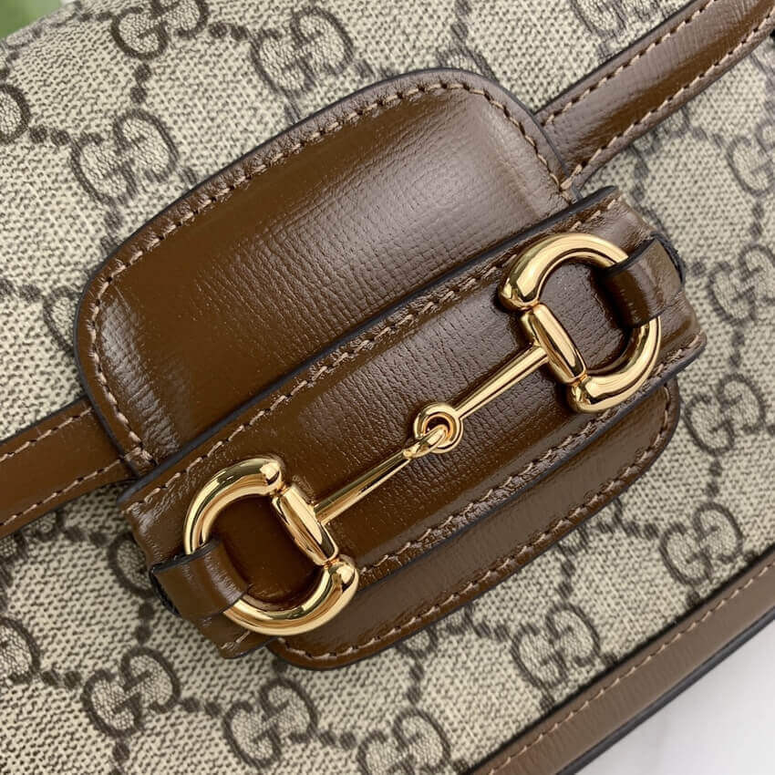 Gucci Horsebit 1955 Mini Bag in GG Supreme 658574