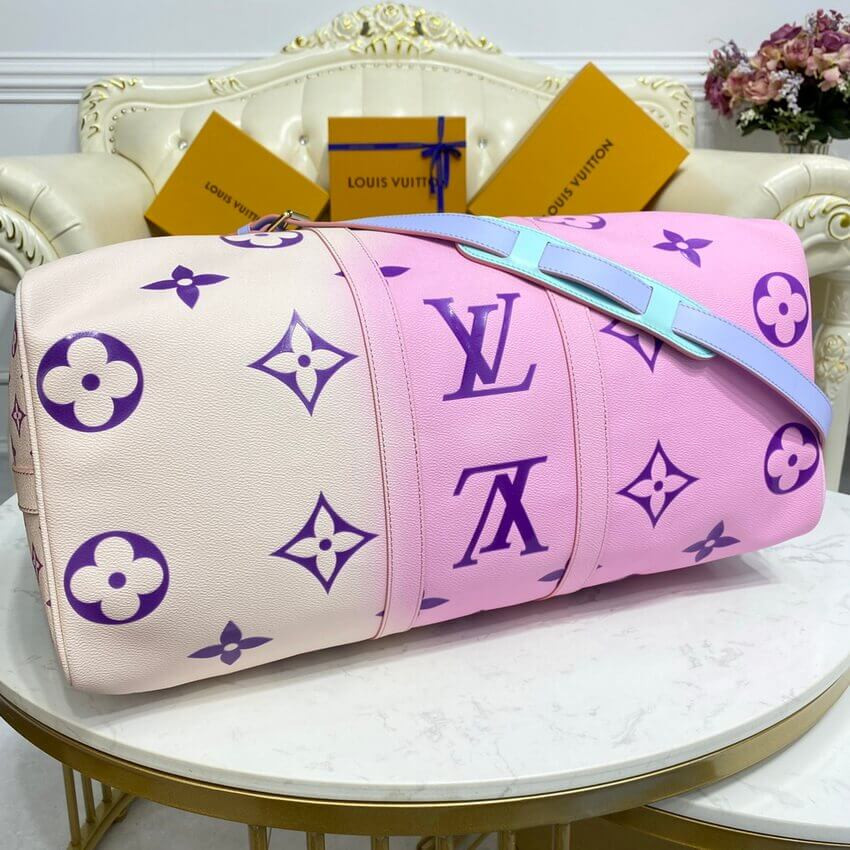 Louis Vuitton Keepall Bandouliere 50 M59943 Sunrise Pastel