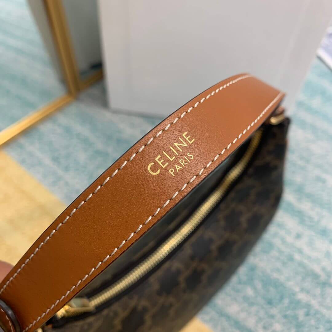 Celine Ava Bag In Triomphe Canvas 193952