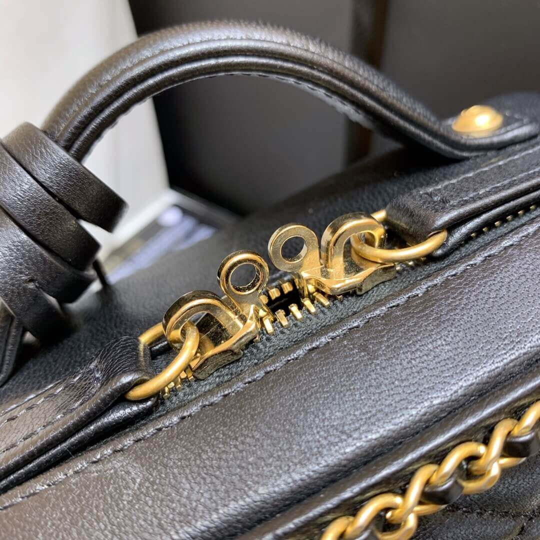 Chanel Chain Around CC Filigree Small Vanity Bag AS1785