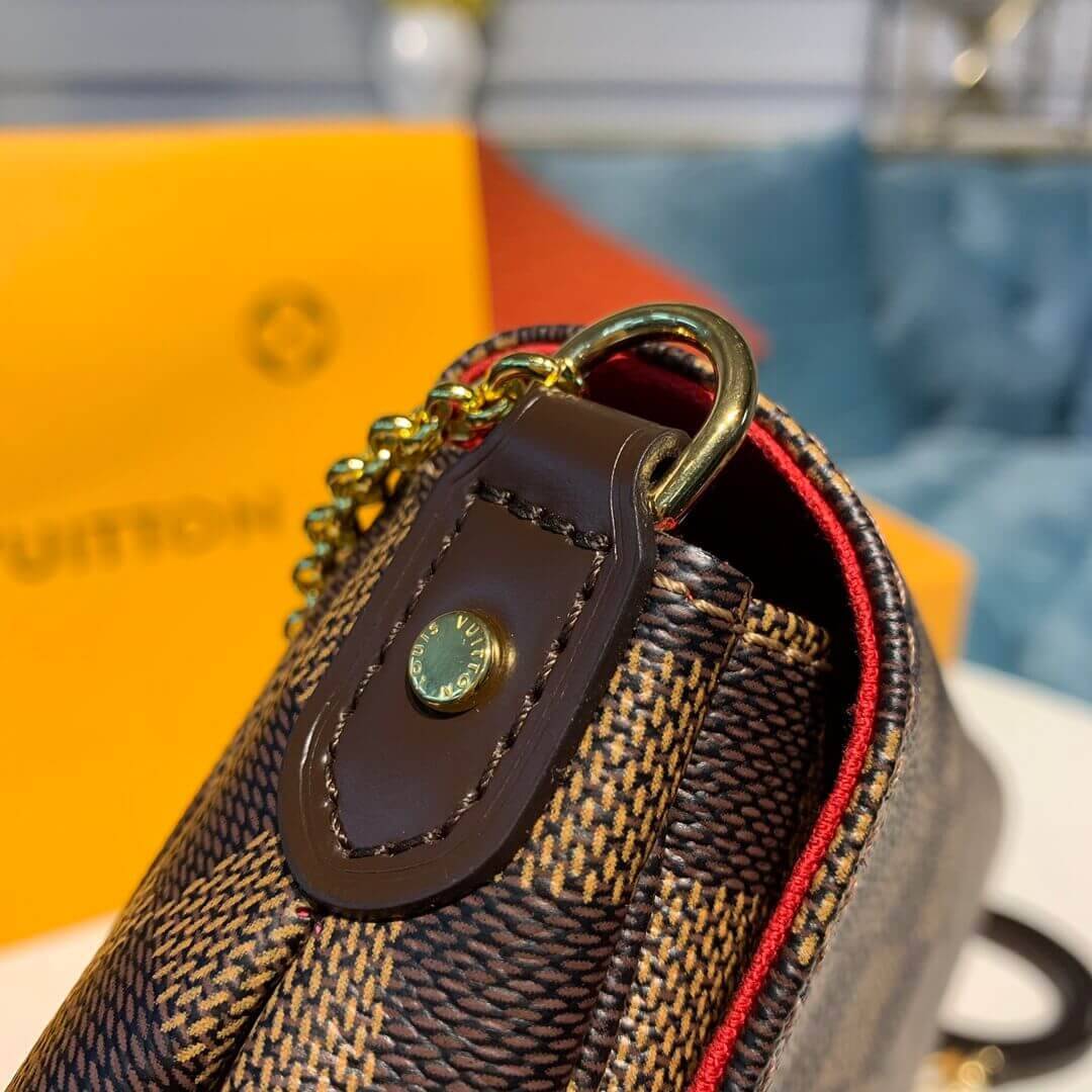 Louis Vuitton Damier Ebene Canvas Favorite PM N41276