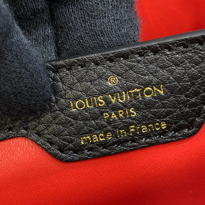 Louis Vuitton Capucines MM M59020 Noir/Rouge