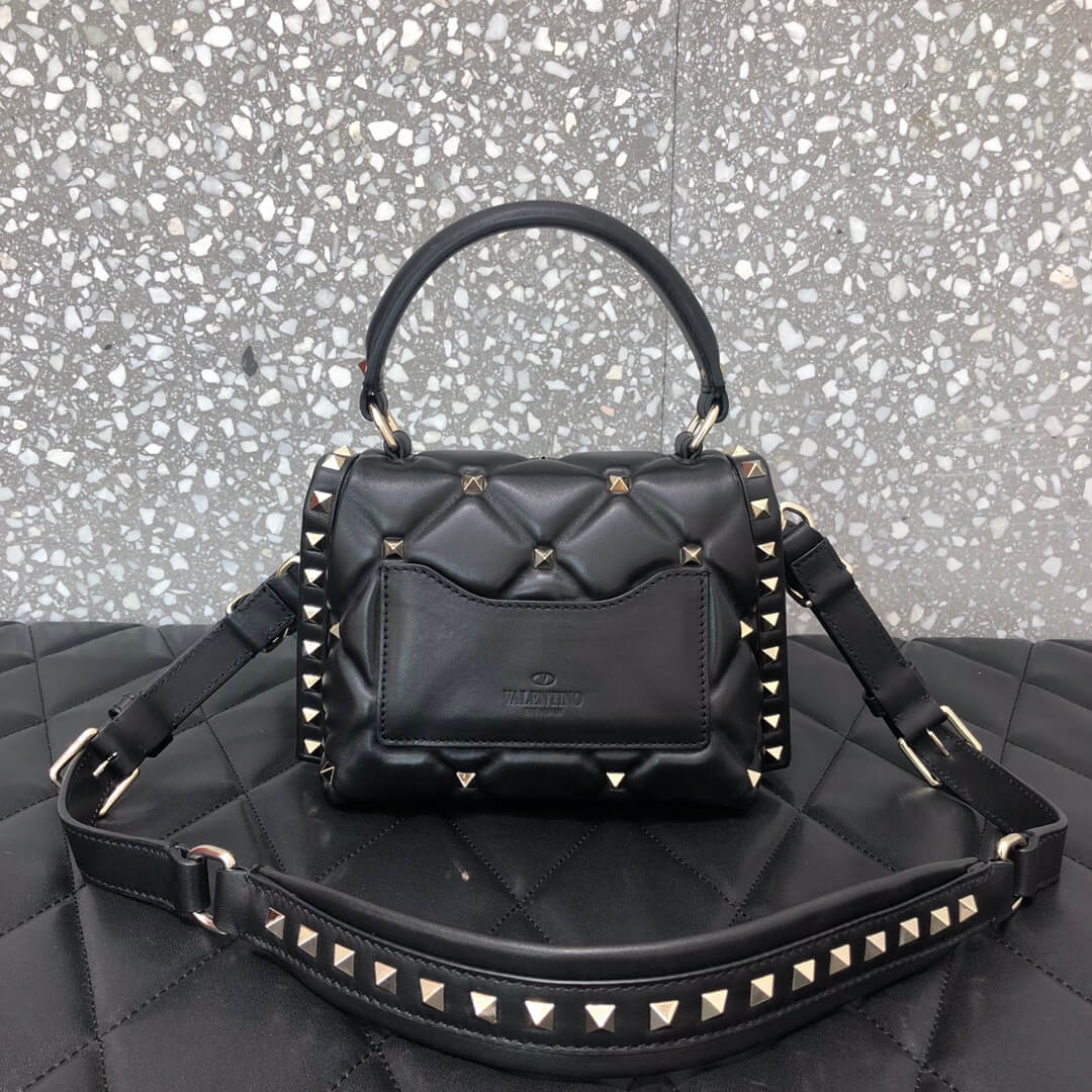 Valentino Garavani Candystud Mini Leather Shoulder Bag 0220