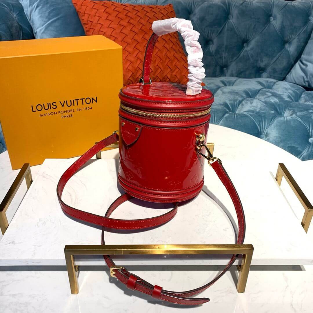 Louis Vuitton Monogram Vernis Leather Cannes M53997 M53998